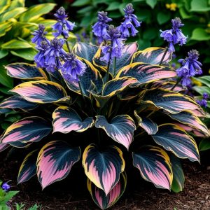 Хоста Пайн Эхо купить по цене от 699р. в интернет-магазине «Посадика» с доставкой почтой в в Рыльске и по всей России – [изображение №1].